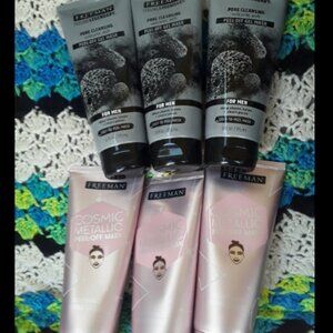 Men's Freeman Pore Cleansing Face Mask Women Rose Gold Peel Facial Metallic Mask